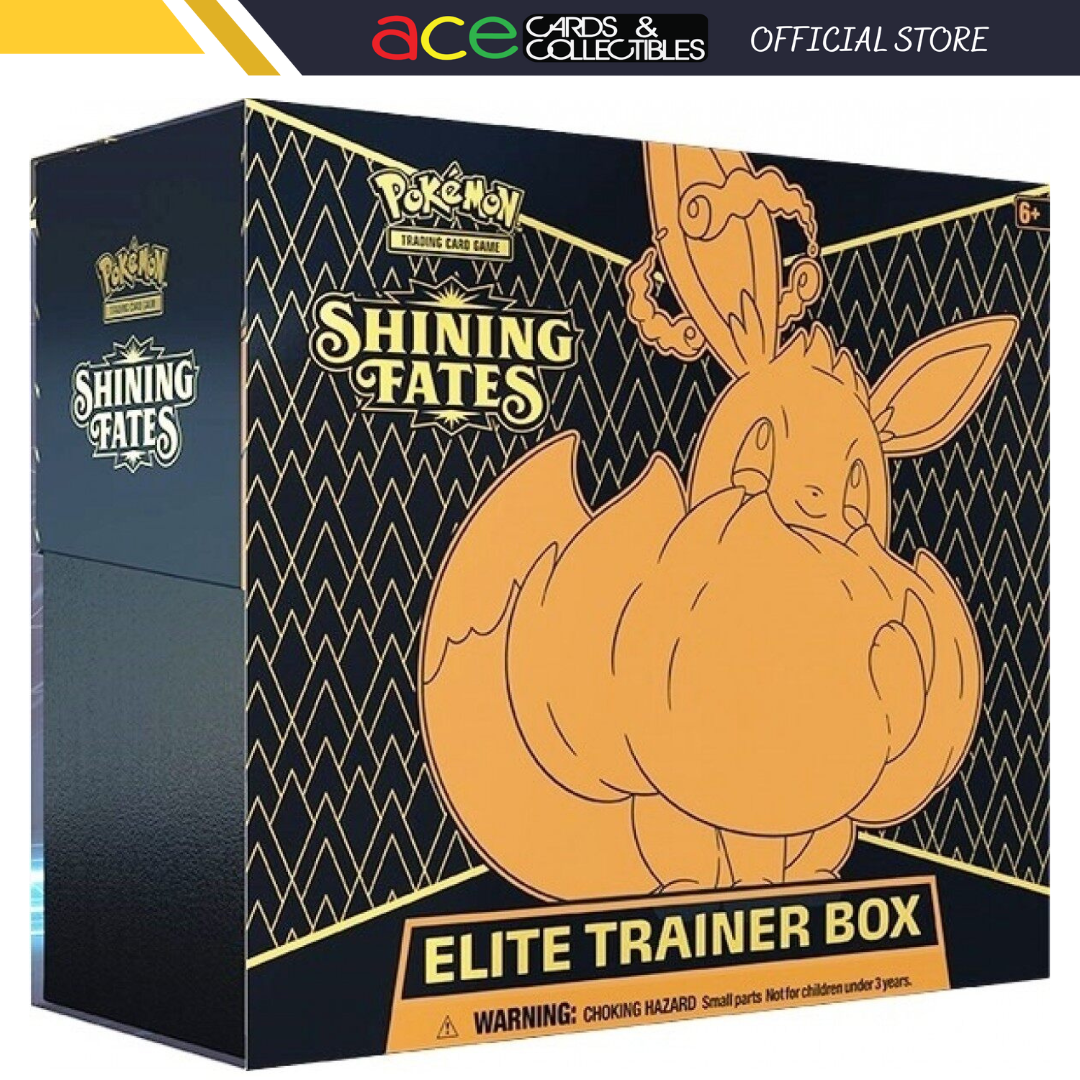 Pokemon TCG: Sword Shield SWSH 4.5 Shining Fates Elite Trainer Box-The Pokémon Company International-Ace Cards &amp; Collectibles
