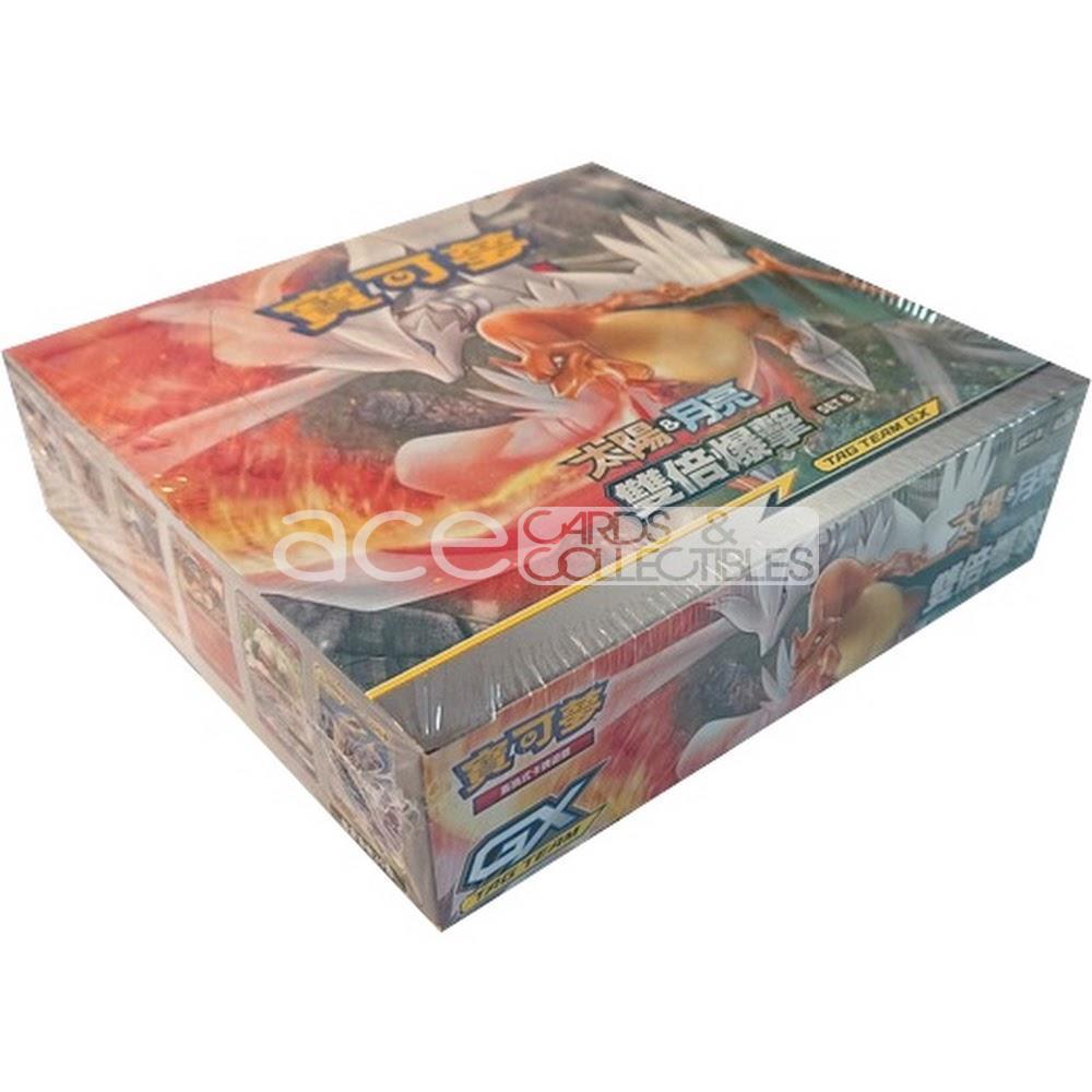 Pokemon TCG 太陽 &amp; 月亮 擴充包 雙倍爆擊 Set B [AS5B] (Chinese)-Booster Box (30packs)-The Pokémon Company International-Ace Cards &amp; Collectibles