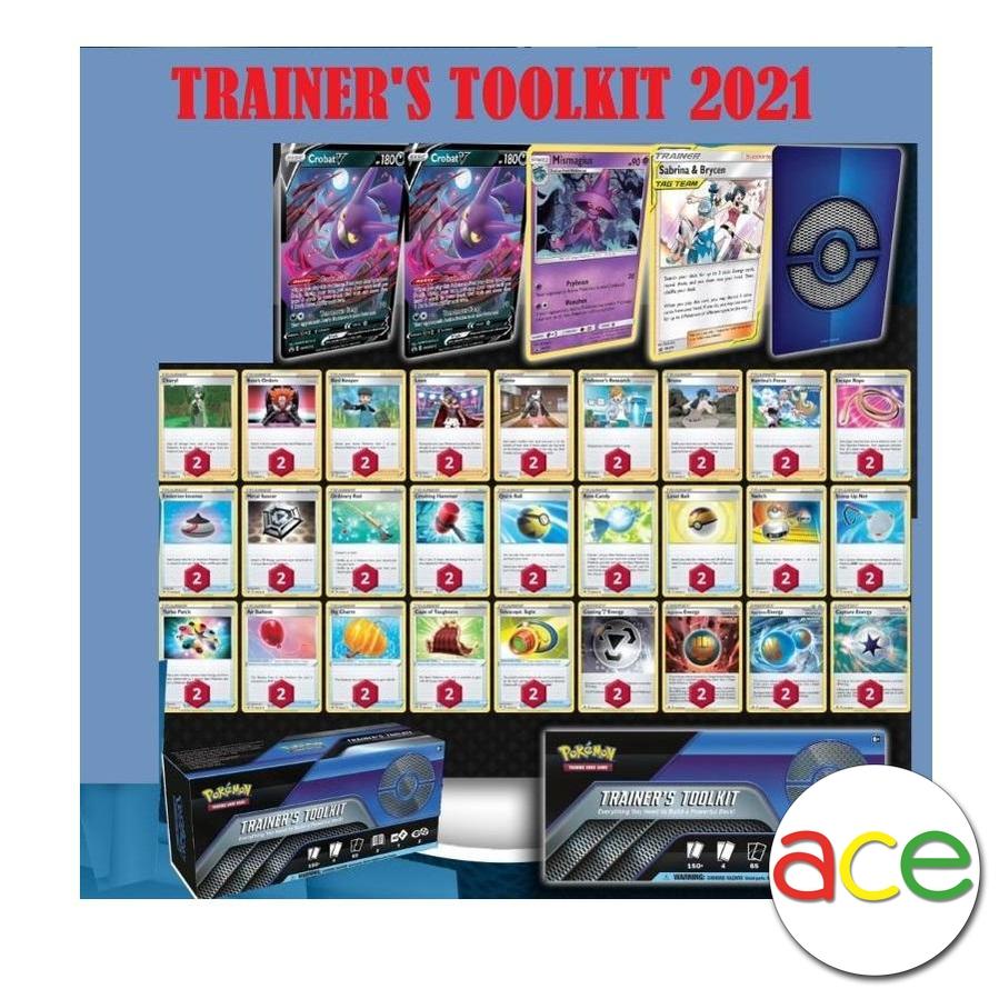 Pokemon TCG: Trainer's Toolkit 2021-The Pokémon Company International-Ace Cards & Collectibles