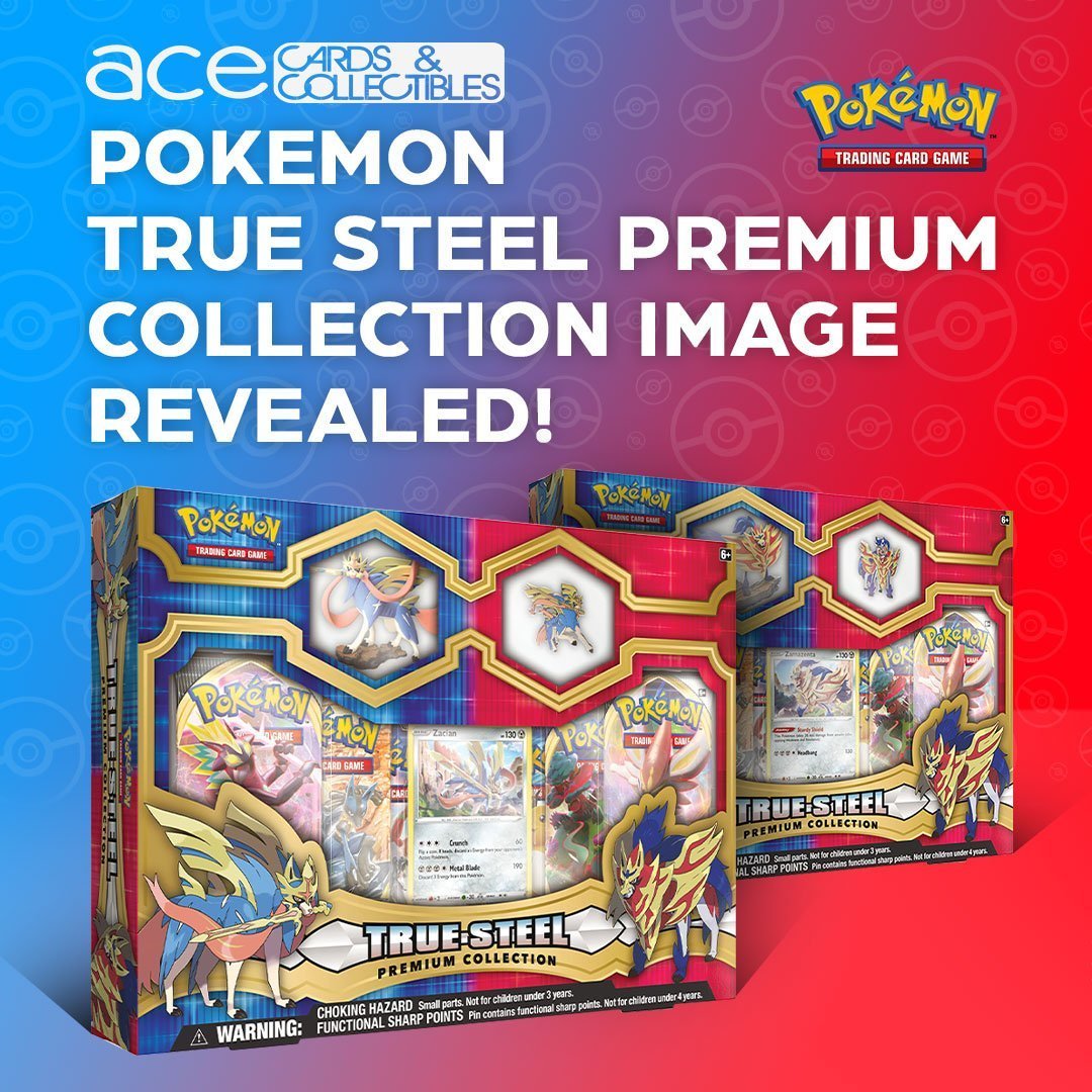 Pokémon TCG: True Steel Premium Collection-Zamazenta-The Pokémon Company International-Ace Cards & Collectibles