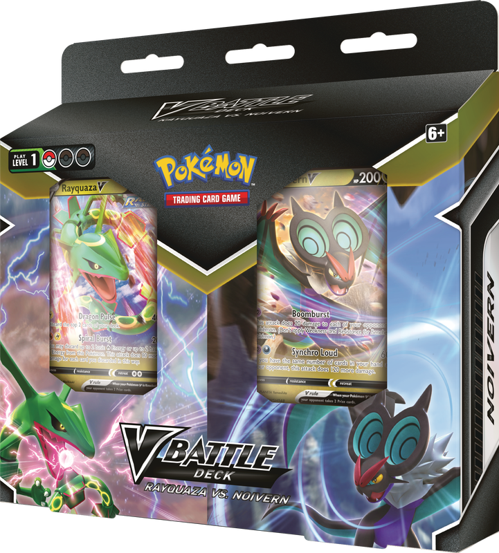 Pokemon TCG: V Battle Deck Rayquaza vs. Noivern-The Pokémon Company International-Ace Cards & Collectibles