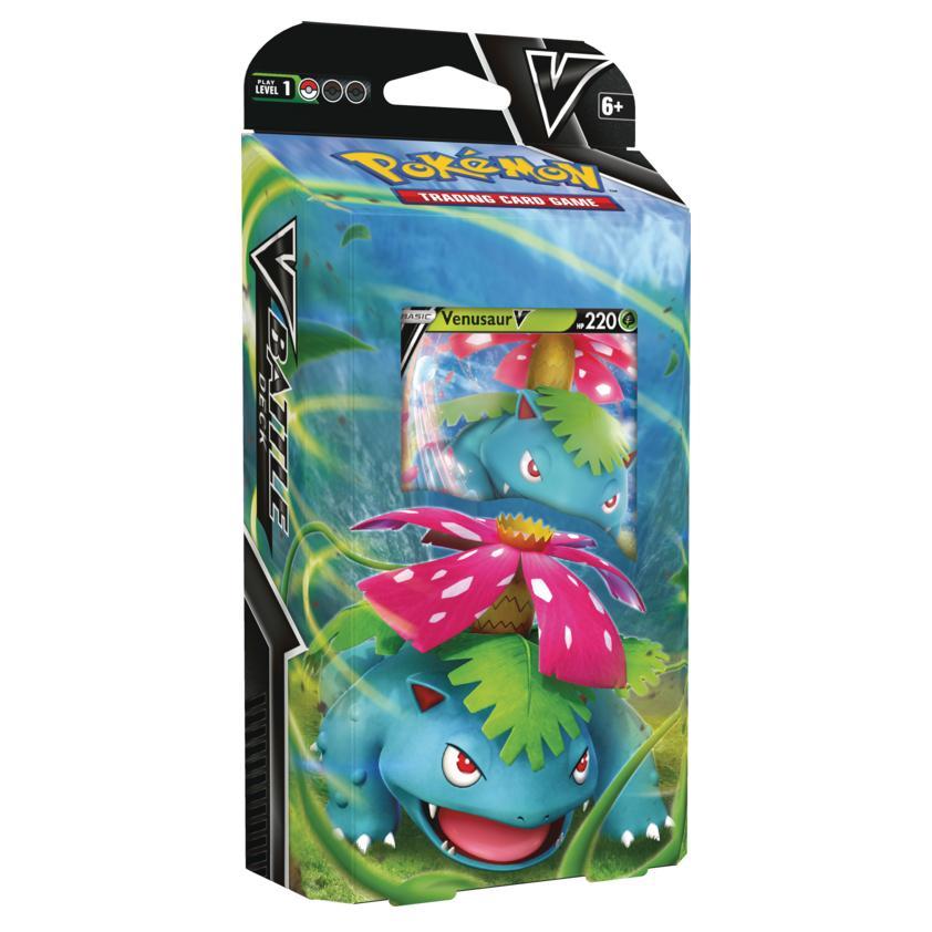 Pokemon TCG: V Battle Decks (Venusaur V / Blastoise V)-Venusaur V-The Pokémon Company International-Ace Cards &amp; Collectibles