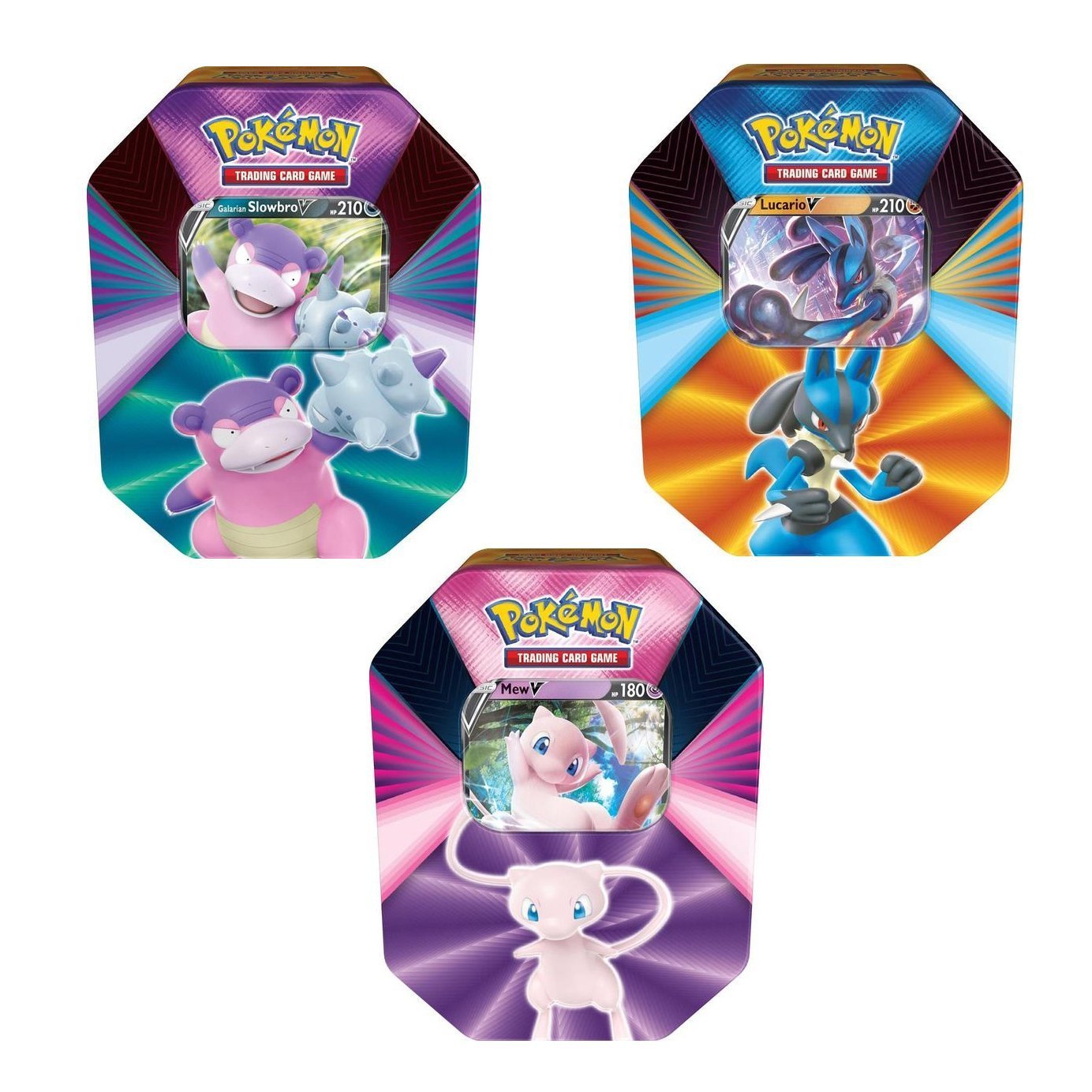Pokemon TCG: V Forces Tin-All Three Design-The Pokémon Company International-Ace Cards & Collectibles