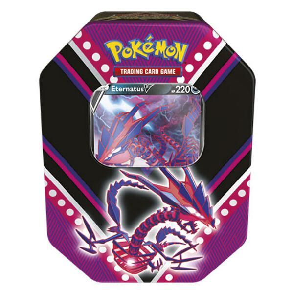 Pokémon TCG: V Powers Tin-Eternatus V (Single Tin)-The Pokémon Company International-Ace Cards &amp; Collectibles