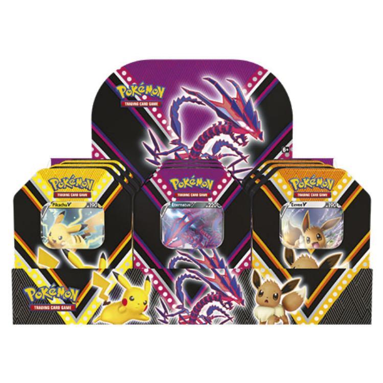 Pokémon TCG: V Powers Tin-Set of All Design (3 Tins Bundle)-The Pokémon Company International-Ace Cards & Collectibles