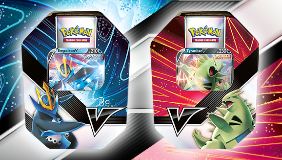 pokmon trading card game v strikers tin Pokemon Empoleon V Tyranitar Box fighting Battle Styles is upon you Pokemon TCG: V Strikers Tin