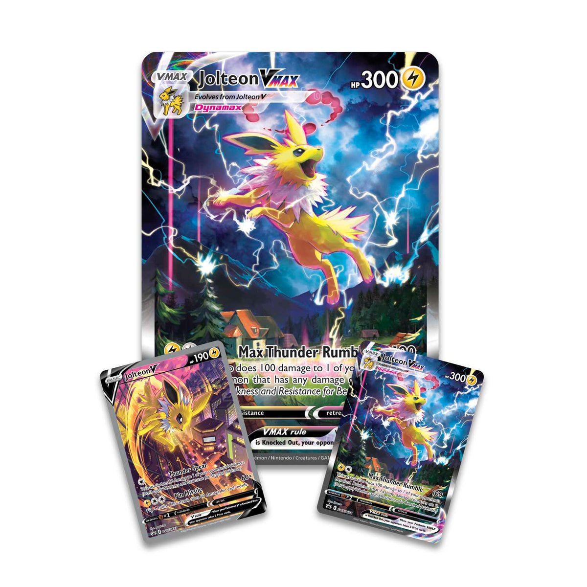 Pokemon TCG: VMAX Premium Collection-Completed Set of 3-The Pokémon Company International-Ace Cards &amp; Collectibles