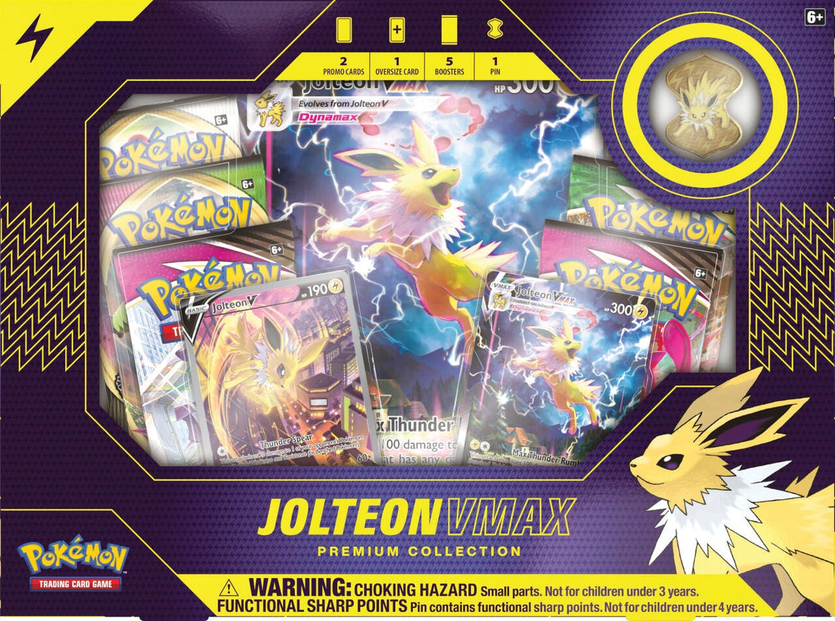 Pokemon TCG: VMAX Premium Collection-Jolteon VMAX-The Pokémon Company International-Ace Cards &amp; Collectibles
