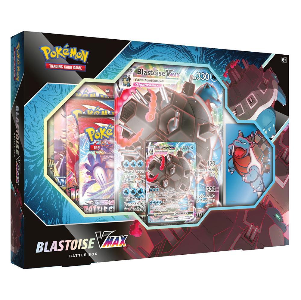 Pokemon TCG: Venusaur VMAX or Blastoise VMAX Battle Box-Blastoise VMAX-The Pokémon Company International-Ace Cards & Collectibles