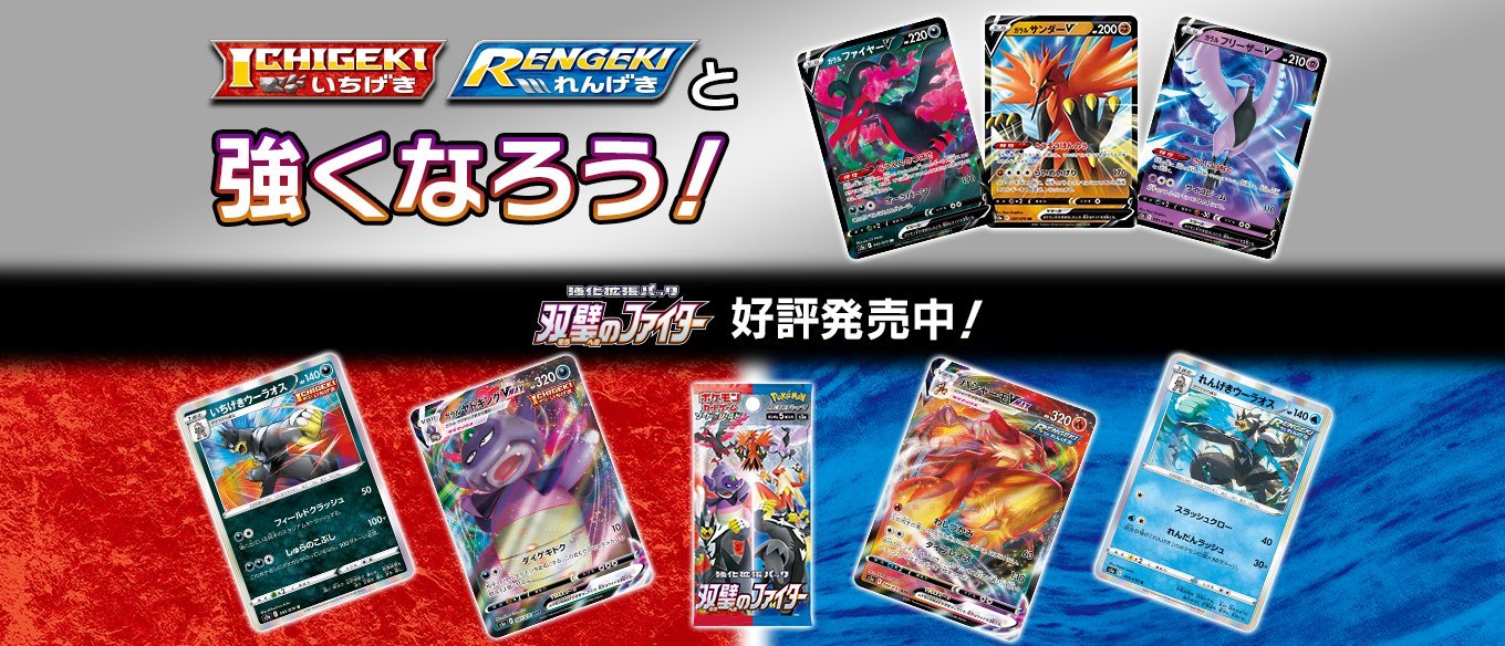 Pokemon TCG ポケモンカードゲーム 強化拡張パック [双璧のファイター