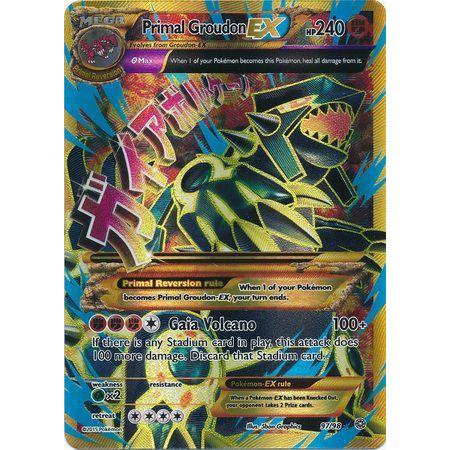 Primal Groudon EX -Single Card-Full Art Ultra Rare [97/98]-The Pokémon Company International-Ace Cards & Collectibles