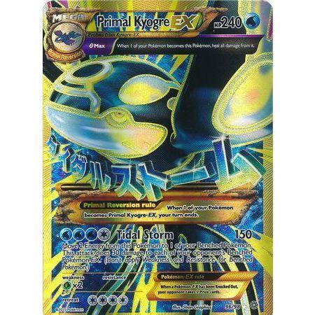 Primal Kyogre EX -Single Card-Full Art Ultra Rare [96/98]-The Pokémon Company International-Ace Cards &amp; Collectibles