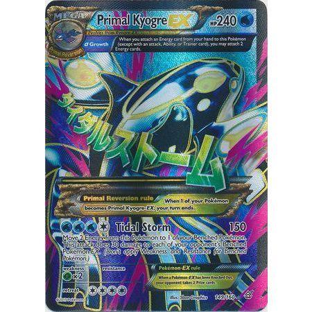 Primal Kyogre EX -Single Card-Ultra Rare [55/160]-The Pokémon Company International-Ace Cards & Collectibles