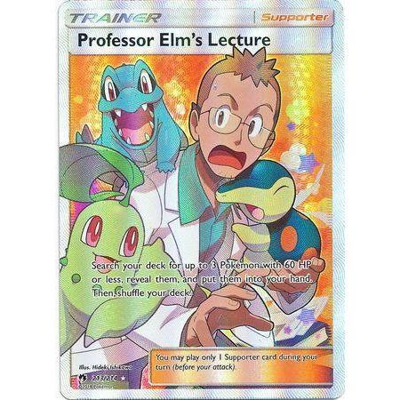 Professor Elm's Lecture -Single Card-Full Art Ultra Rare [213/214]-The Pokémon Company International-Ace Cards & Collectibles