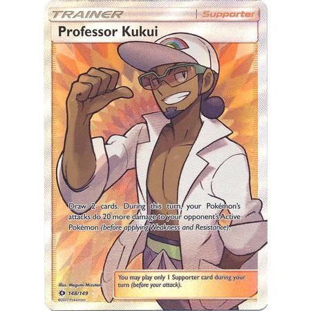 Professor Kukui -Single Card-Full Art Ultra Rare [148/149]-The Pokémon Company International-Ace Cards & Collectibles