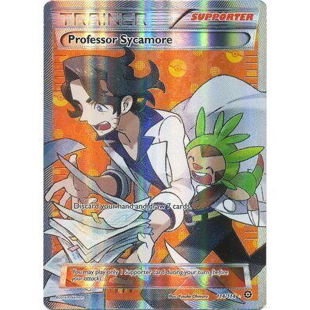Professor Sycamore -Single Card-Full Art Ultra Rare [114/114]-The Pokémon Company International-Ace Cards &amp; Collectibles