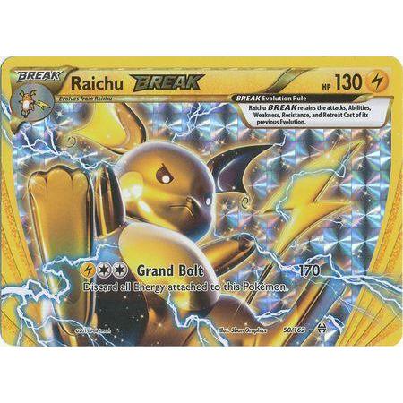 Raichu Break -Single Card-Break Rare [50/162]-The Pokémon Company International-Ace Cards &amp; Collectibles
