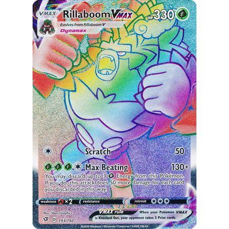 Rillaboom VMAX -Single Card-Ultra Rare [018/192]-The Pokémon Company International-Ace Cards & Collectibles
