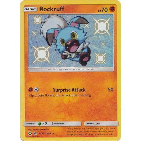 Rockruff -Single Card-Shiny Rare [SV23/SV94]-The Pokémon Company International-Ace Cards &amp; Collectibles