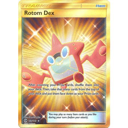 Rotom Dex -Single Card-Secret Rare [159/149]-The Pokémon Company International-Ace Cards &amp; Collectibles