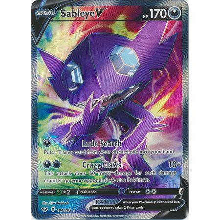 Sableye V -Single Card-Ultra Rare [120/202]-The Pokémon Company International-Ace Cards & Collectibles