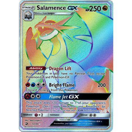 Salamence GX -Single Card-Hyper Rare [73/70]-The Pokémon Company International-Ace Cards & Collectibles