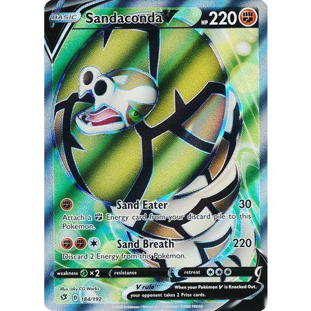Sandaconda V -Single Card-Ultra Rare [108/192]-The Pokémon Company International-Ace Cards & Collectibles