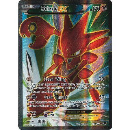 Scizor EX -Single Card-Full Art Ultra Rare [119/122]-The Pokémon Company International-Ace Cards & Collectibles