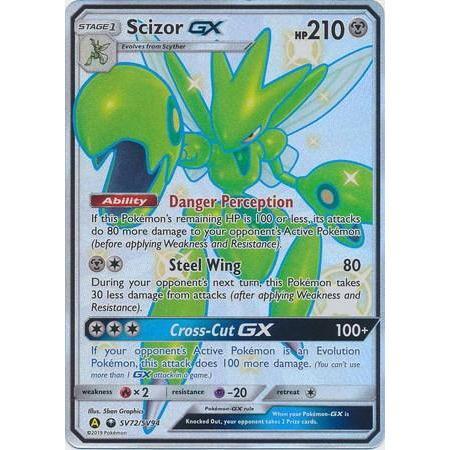 Scizor GX -Single Card-Shiny Ultra Rare [SV72/SV94]-The Pokémon Company International-Ace Cards &amp; Collectibles