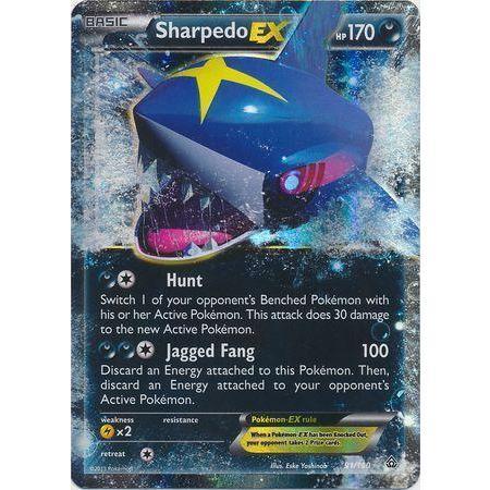 Sharpedo EX -Single Card-Ultra Rare [91/160]-The Pokémon Company International-Ace Cards & Collectibles