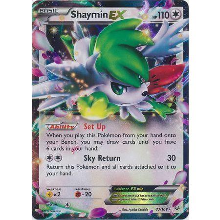 Shaymin EX -Single Card-Ultra Rare [77/108]-The Pokémon Company International-Ace Cards &amp; Collectibles