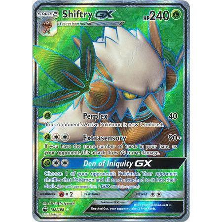 Shiftry GX -Single Card-Hyper Rare [169/168]-The Pokémon Company International-Ace Cards & Collectibles