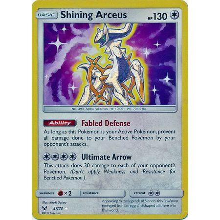 Shining Arceus -Single Card-Shining Holo [57/73]-The Pokémon Company International-Ace Cards &amp; Collectibles