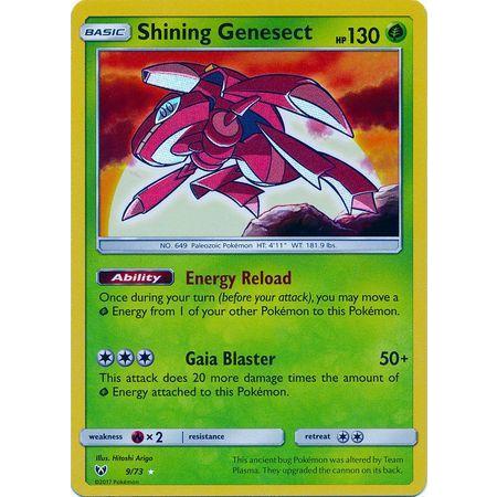 Shining Genesect -Single Card-Shining Holo [9/73]-The Pokémon Company International-Ace Cards &amp; Collectibles