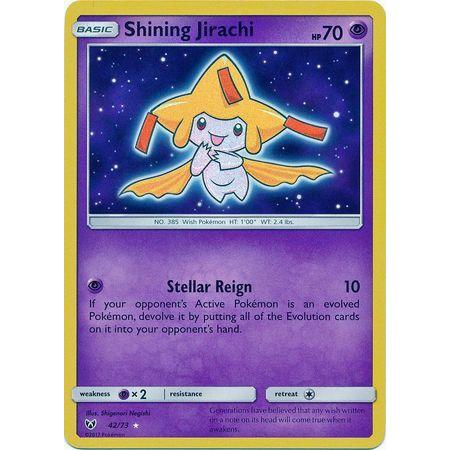 Shining Jirachi -Single Card-Shining Holo [42/73]-The Pokémon Company International-Ace Cards &amp; Collectibles
