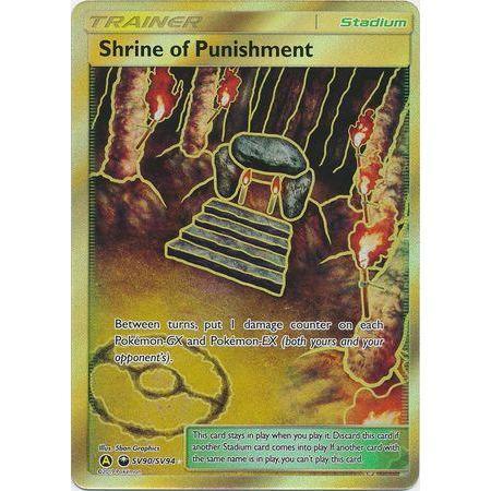 Shrine of Punishment -Single Card-Secret Rare [SV90/SV94]-The Pokémon Company International-Ace Cards &amp; Collectibles