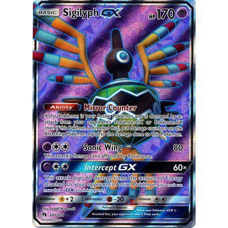 Sigilyph GX -Single Card-Hyper Rare [222/214]-The Pokémon Company International-Ace Cards & Collectibles