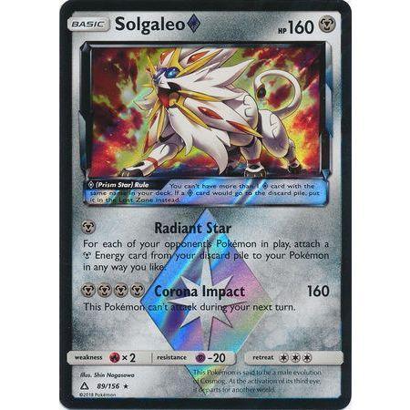 Solgaleo Prism Star -Single Card-Holo Rare [89/156]-The Pokémon Company International-Ace Cards & Collectibles