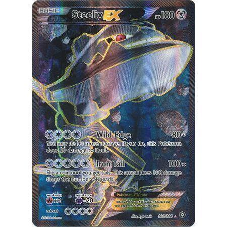 Steelix EX -Single Card-Full Art Ultra Rare [108/114]-The Pokémon Company International-Ace Cards &amp; Collectibles