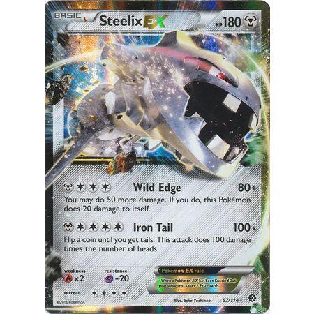 Steelix EX -Single Card-Ultra Rare [67/114]-The Pokémon Company International-Ace Cards &amp; Collectibles