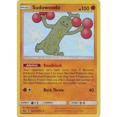 Sudowoodo -Single Card-Shiny Rare [SV20/SV94]-The Pokémon Company International-Ace Cards &amp; Collectibles