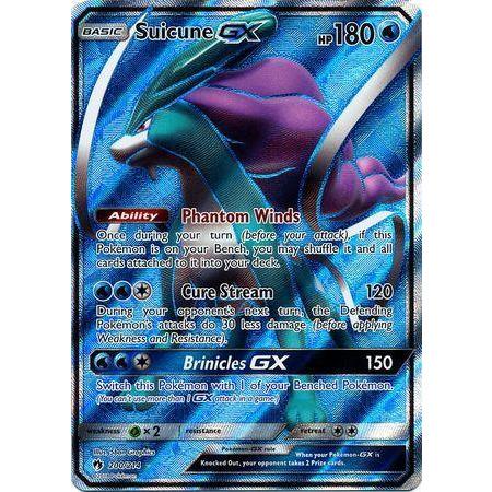 Suicune GX -Single Card-Hyper Rare [220/214]-The Pokémon Company International-Ace Cards & Collectibles