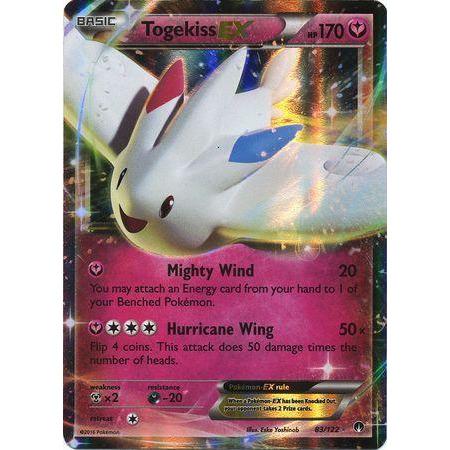 Togekiss EX -Single Card-Ultra Rare [83/122]-The Pokémon Company International-Ace Cards &amp; Collectibles