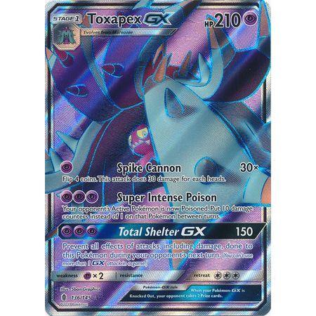 Toxapex GX -Single Card-Full Art Ultra Rare [136/145]-The Pokémon Company International-Ace Cards &amp; Collectibles