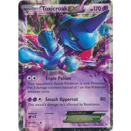 Toxicroak EX -Single Card-Ultra Rare [41/106]-The Pokémon Company International-Ace Cards & Collectibles