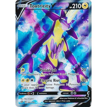 Toxtricity V -Single Card-Full Art Ultra Rare [182/192]-The Pokémon Company International-Ace Cards & Collectibles