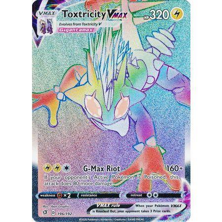Toxtricity VMAX -Single Card-Secret Rare [196/192]-The Pokémon Company International-Ace Cards &amp; Collectibles