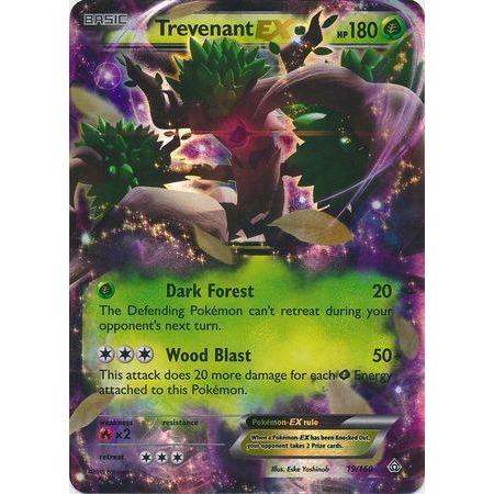 Trevenant EX -Single Card-Ultra Rare [19/160]-The Pokémon Company International-Ace Cards &amp; Collectibles