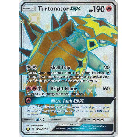 Turtonator GX -Single Card-Shiny Ultra Rare [SV52/SV94]-The Pokémon Company International-Ace Cards &amp; Collectibles