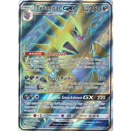 Tyranitar GX -Single Card-Hyper Rare [223/214]-The Pokémon Company International-Ace Cards & Collectibles
